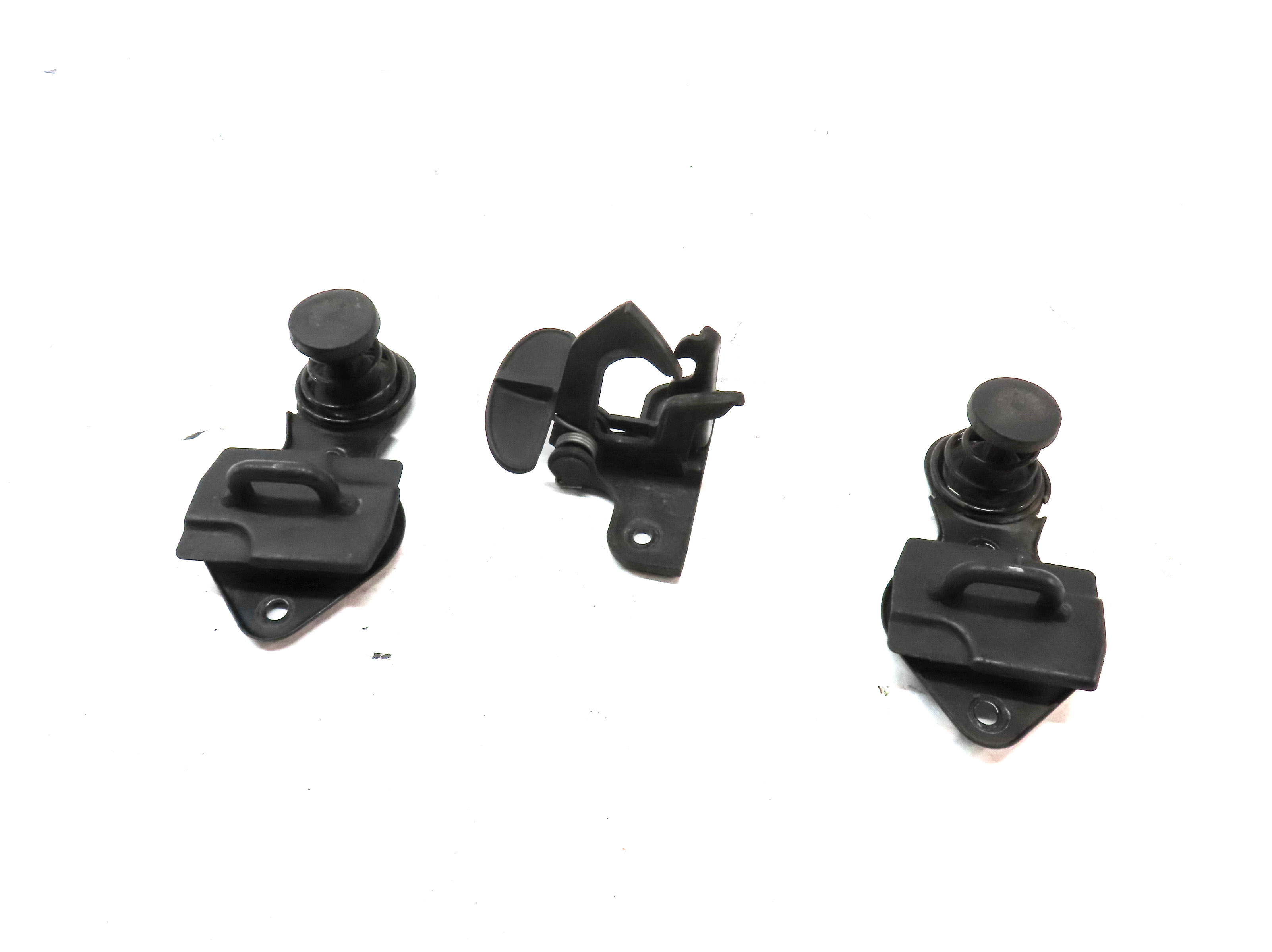 2012 MERCEDES GL450 (X164) FRONT HOOD BONNET LID SAFETY HOOK CATCH LATCH SET/3 — exact item pictured